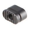 AR-15 Enhanced Magazine Release Button har en ergonomisk, kurvad yta med horisontella serrationer för bättre grepp och precision. Tillverkad av QPQ-belagt 4140 stål.