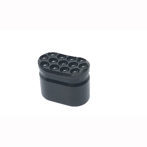 .308 AR Enhanced Magazine Release med ergonomisk, kurvad yta och horisontella serrationer för bättre grepp och snabbare magasinbyte. Tillverkad av 4140 stål och QPQ-behandlad.