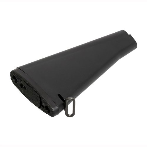 CMMG AR-15 A1 Stock Assembly är en pålitlig ersättning som ger stabilitet och komfort för din AR-15, perfekt för både skytte och samling.