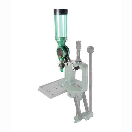 UNIFLOW-III Powder Measure från RCBS erbjuder en noggrannhet på 0,10 grain, kapacitet från 0,5 till 95 grain och en stor NG-resistent, anti-statisk tratt.