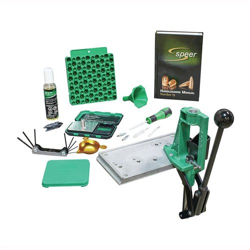 PARTNER RELOADING KIT 2 är perfekt för nybörjare inom handladdning, med en 1,500 grain digital skala, Reloader Special – 5 Press och nödvändiga verktyg.