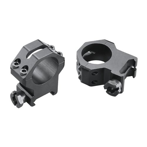 FOUR HOLE SKELETON RINGS erbjuder maximal hållkraft och klämtryck med fyra Torx-skruvar, tillverkade av lätt 6061 T6 aluminium med slitstark anodisering.