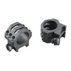 WEAVER's SIX-HOLE PICATINNY RINGS erbjuder förbättrad säkerhet med sex Torx-skruvar, Type-III hård anodisering och en ny Picatinny-korsbultdesign.
