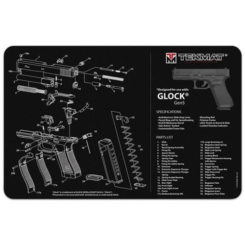 Håll ditt vapen rent med ULTRA 20 Pistol Cleaning Mat! 🧼 Vattentålig och hållbar, perfekt för Glock Gen5 och andra modeller.