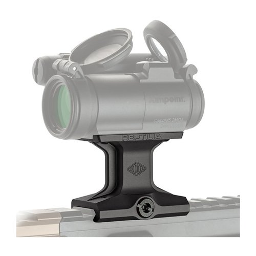 Aimpoint Micro DOT Mount™ från Reptilia är en lätt och lågprofil monteringslösning för rödpunktsoptik, tillverkad av hållbar 7075-T6 aluminium.