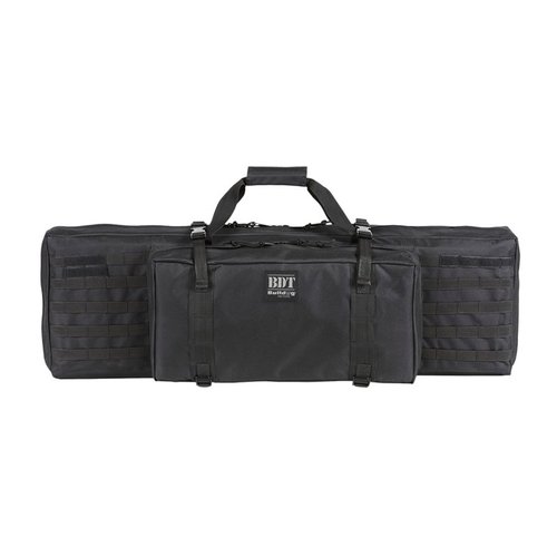 Upptäck Bulldog Cases STANDARD SINGLE TACTICAL RIFLE CASE! 🎯 Vadderad, justerbar och perfekt för ditt gevär. Hållbart nylon i svart.