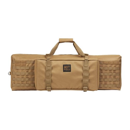 Upptäck STANDARD SINGLE TACTICAL RIFLE CASE från BULLDOG CASES! 🛡️ Vadderad och praktisk för ditt gevär. Perfekt storlek 38