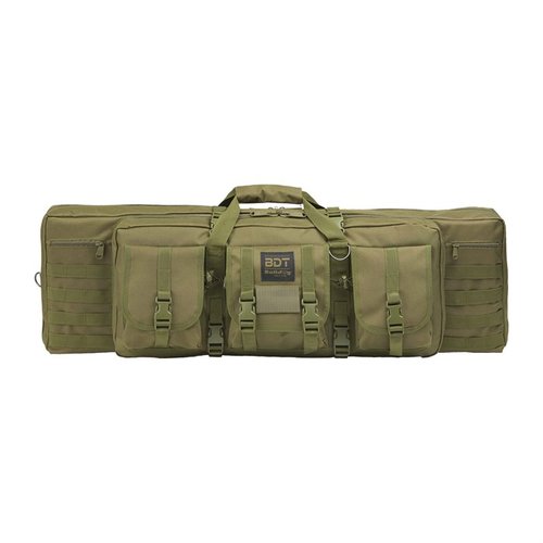 Upptäck BDT ELITE DOUBLE TACTICAL RIFLE BAG! 🎯 Vadderad, låsbar och perfekt för flera gevär. Håll dina vapen säkra och organiserade.
