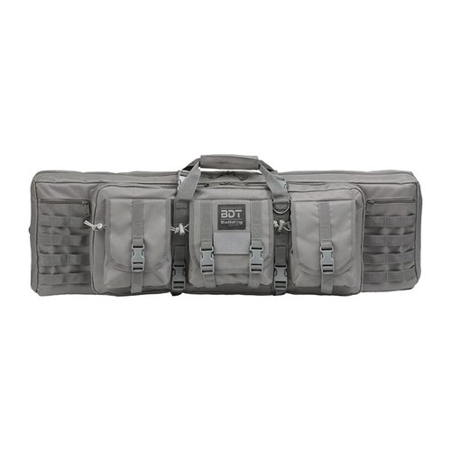 Upptäck Bulldog® BDT Elite Tactical Rifle Bag! 🎯 Vadderad, låsbart och perfekt för ditt gevär. Hållbart nylon i stilren Seal Gray.
