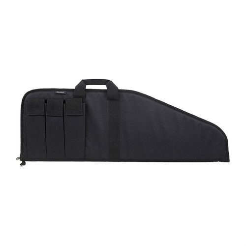 Upptäck PIT BULL TACTICAL CASE 38" i svart! 💼 Vattenresistent och slitstark med tjock stoppning och extra fickor för magasin.