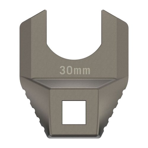 MASTER-FIT FREE-FLOAT BARREL NUT WRENCH är en specialiserad, precisionsanpassad armorer’s crowfoot wrench i titanbelagt rostfritt stål för säker vridning utan skador.