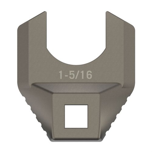 MASTER-FIT FREE-FLOAT BARREL NUT WRENCH är en specialiserad armorer’s crowfoot-wrench i titanbelagt rostfritt stål, som ger exakt grepp och kontrollerad vridmoment.