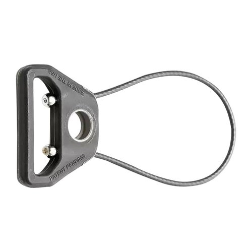 Blue Force Gear Molded Universal Wire Loop™ erbjuder en lätt och kostnadseffektiv lösning för att fästa Vickers Sling eller andra remmar på vapen.