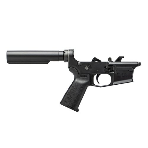Aero Precision EPC-9 komplett lower receiver ger en perfekt bas för din AR9, med Magpul MOE® grepp, flared magasinbrunn och anpassade komponenter installerade.