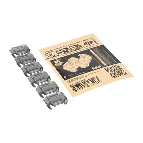 Strike Multidirectional Picatinny Rail Cover med Cable Management organiserar kablar, skyddar din Pic rail och ger bättre grepp - perfekt för skjutare.