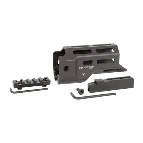 RUGER PC Charger® 4.875” M-LOK Handguard från Midwest Industries är lätt, har en slimmad design, M-LOK fästen och är 100% tillverkad i USA.
