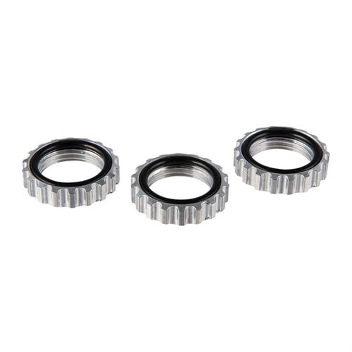 Lee Billet Aluminum Lock Rings är lätta att justera, bara finger-tighten för en stabil och säker inställning. Levereras i paket om 3.