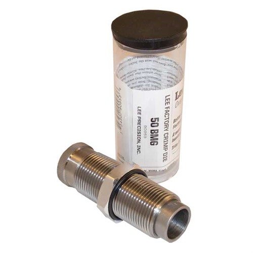 Lee Factory Crimp Die ger en fast crimp som förbättrar noggrannheten genom att öka starttrycket, vilket ger en mer enhetlig tryckkurva och mindre hastighetsvariation.
