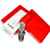 Lee Powder Thru Expanding Die laddar hylsan samtidigt som den expanderar hylsmunnen, perfekt för användning med Auto Disk eller Pro Auto Disk Powder Measure.