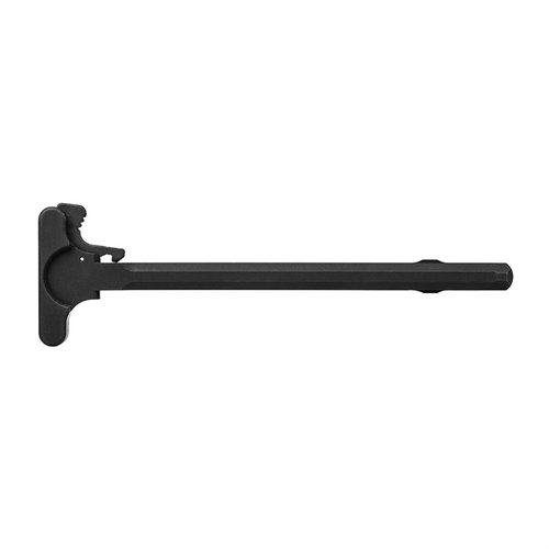 Aero Precisions AR-15 Charging Handles erbjuder en robust design i 7075-T6 aluminium, med ambidextrous funktion för enkel användning med båda händerna.