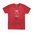Upptäck Magpul Sugar Skull T-shirt i röd heather! 👕 Bekväm och hållbar med 52% ringspunnet bomull och 48% polyester. Finns i storlek 3XL. Beställ nu! 🇺🇸