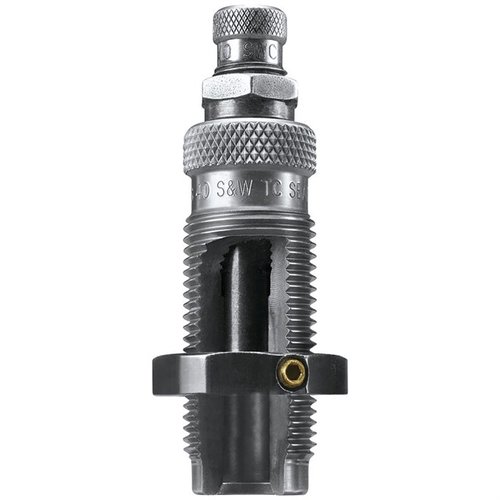 RCBS Taper Crimp Seater Die för 357 Magnum och 38 Special säkrar kulan och sätter den på plats med en inbyggd taper crimper för optimal prestanda.