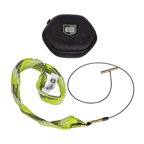 Battle Rope 2.0 gör rengöring av ditt vapen snabbt och enkelt med en integrerad bronze borste och avtagbar nylonborste, inklusive praktisk förvaring.