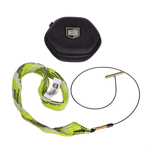 BATTLE ROPE 2.0 erbjuder effektiv rengöring av ditt vapens lopp med en integrerad borste och ett patenterat kabelsystem, allt i en praktisk förvaringsväska.