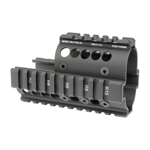 Midwest Industries Mini Draco Handguard är lätt, robust och kräver ingen gunsmith-installation. Snabb installation med medföljande verktyg och högkvalitativa rails.