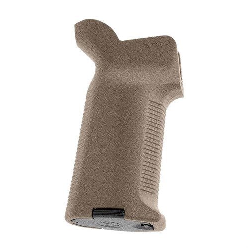Magpul K2-XL Grip är nästan 25% större, passar mil-spec AR-15, erbjuder bättre kontroll, komfort och grepp i alla miljöer samt inkluderar en oljeflaska.