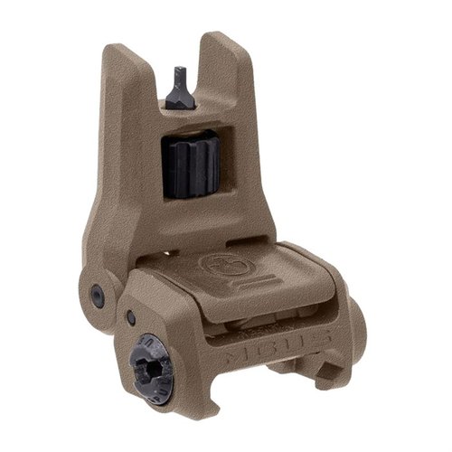 Magpul MBUS 3 front sight är lätt, hållbar och justerbar utan verktyg, med snabb uppfällning och flera färgalternativ för AR-15.