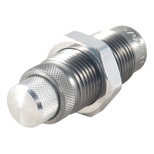 LEE Carbide Factory Crimp Die för .41 Mag ger en pålitlig crimpning, snabb justering och kräver ingen case lube, vilket säkerställer exakt och effektiv ammunition.