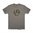 Upptäck Magpul Woodland Camo Icon T-shirt i stengrå. Bekväm och hållbar med 60% bomull och 40% polyester. Finns i Medium. Lär dig mer och köp nu! 👕🇺🇸