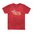 Upptäck Magpul Hang 30 Blend T-shirt i Red Heather! Bekväm och hållbar med 52% bomull och 48% polyester. Perfekt för stora vågor! 🌊👕 Lär dig mer nu!