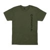 Magpul VERT LOGO COTTON T-SHIRT i olivdrab är tillverkad av 100% ring-spun cotton, har en bekväm passform och hållbar sömnad för långvarig användning.
