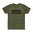 Upptäck Magpul Rover Block CVC T-shirt i Olive Drab Heather. Bekväm bomull/polyester-blandning, atletisk passform och hållbar design. Beställ nu! 👕✨