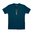 Upptäck Magpul Hula Girl CVC T-shirt i Blue Stone Heather. Bekväm och hållbar med atletisk passform. Perfekt för din nästa luau! 🌺👕 Lär dig mer nu!