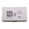 SNS CAST BULLETS CAST 38 CAL (.358") 125GR ROUND NOSE FLAT POINT LEAD 500/BOX