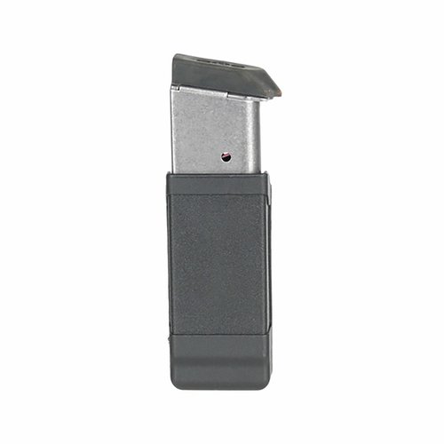 Blackhawk Single Mag Case ger snabb och enkel åtkomst till reservmagasin med säker retention, passar 9mm, .40, .45, 10mm och .357 Sig, justerbar bältesklämma.
