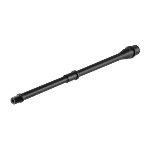 Faxon AR-15 5.56 Pencil-lopp är lätta, tillverkade av 4150 CMV stål med QPC Nitride-beläggning, 1-8" twist och M4 matningsramper för pålitlig prestanda.