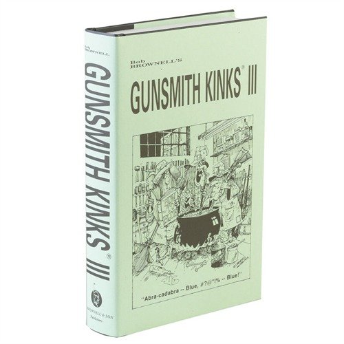 GUNSMITH KINKS® VOLUME III erbjuder över 500 sidor med praktiska tips, instruktioner och lösningar för effektivare vapenarbeten och smidigare verkstad.
