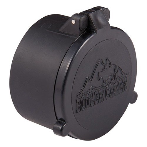 Väderbeständiga och dammtåliga FLIP-OPEN OBJECTIVE LENS COVERS skyddar dina linsers ytor från skador och öppnas enkelt med ett fingertryck.