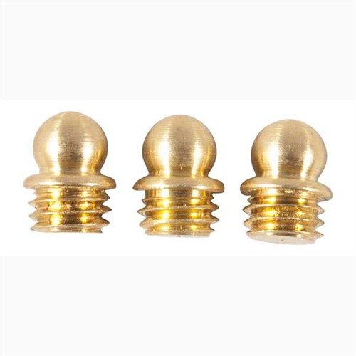 Bradley SIGHT BEADS erbjuder en robust front sight bead med positiv indexering på en stålblock för ökad styrka och yta, tillgänglig i guld eller plast.