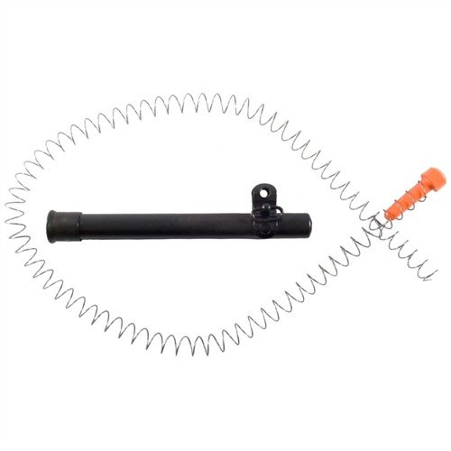 Öka din magasin kapacitet med CHOATEs REMINGTON 870/1100/11-87 blued shotgun magazine extension, enkel att installera och perfekt för skytte och brottsbekämpning.