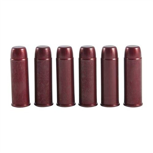 AMMO SNAP CAP DUMMY ROUNDS i kaliber 45 Long Colt möjliggör övning av laddning, urladdning och torrskjutning med hållbara, maskinbearbetade dummy-rundor.