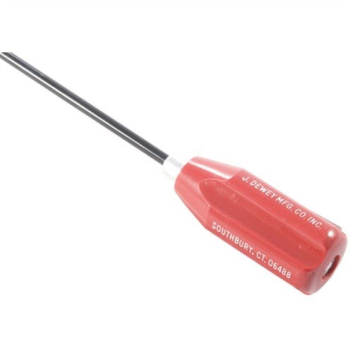 Dewey Coated Rods har en slitstark nylonbeläggning som skyddar din matchpipa, med en smidig kullagrad handtag och adapter för standardborstar.
