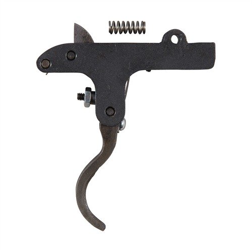 MARK II TRIGGER är en lätt, helt ståltrigger med rullande sear blockdesign som ger en enkeltriggersdrag för militära gevär, justerbar för överdrag och dragvikt.