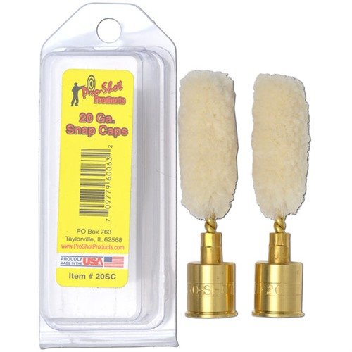20 GAUGE. SNAP CAPS är perfekta för säker träning och övning med din hagelgevär. De skyddar kamrarna och möjliggör realistisk hantering utan ammunition.