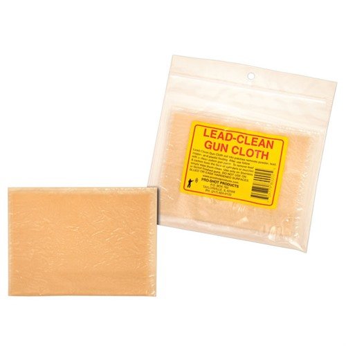 LEAD-CLEAN GUN CLOTH är en effektiv och säker rengöringsduk för vapen, speciellt designad för att ta bort bly och andra avlagringar utan att skada ytan.