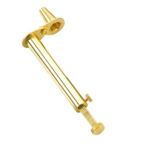 Traditions Adjustable Powder Measure erbjuder exakt mätning av pulver med justerbar kapacitet, vilket gör den idealisk för noggrann laddning och anpassning.